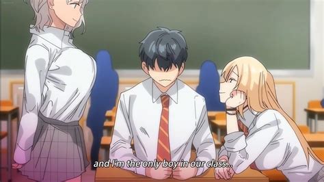 Watch Class de Otoko wa Boku Hitori 1 Hentai Video in 1080p .